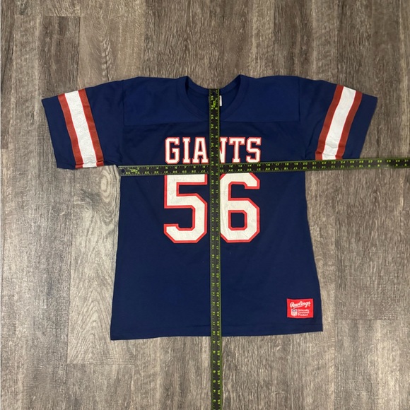 Vintage 80s Rawlings New York Giants Lawrence Taylor NFL shirt - Picture 5 of 5